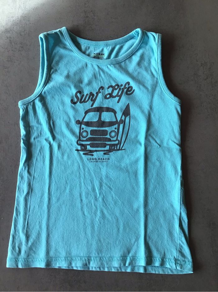 T-shirt sans manches 8 ans