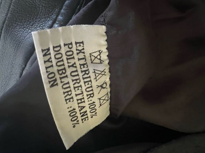 Pantalon droit noir taille haute en cuir Scenic 38 - photo numéro 6