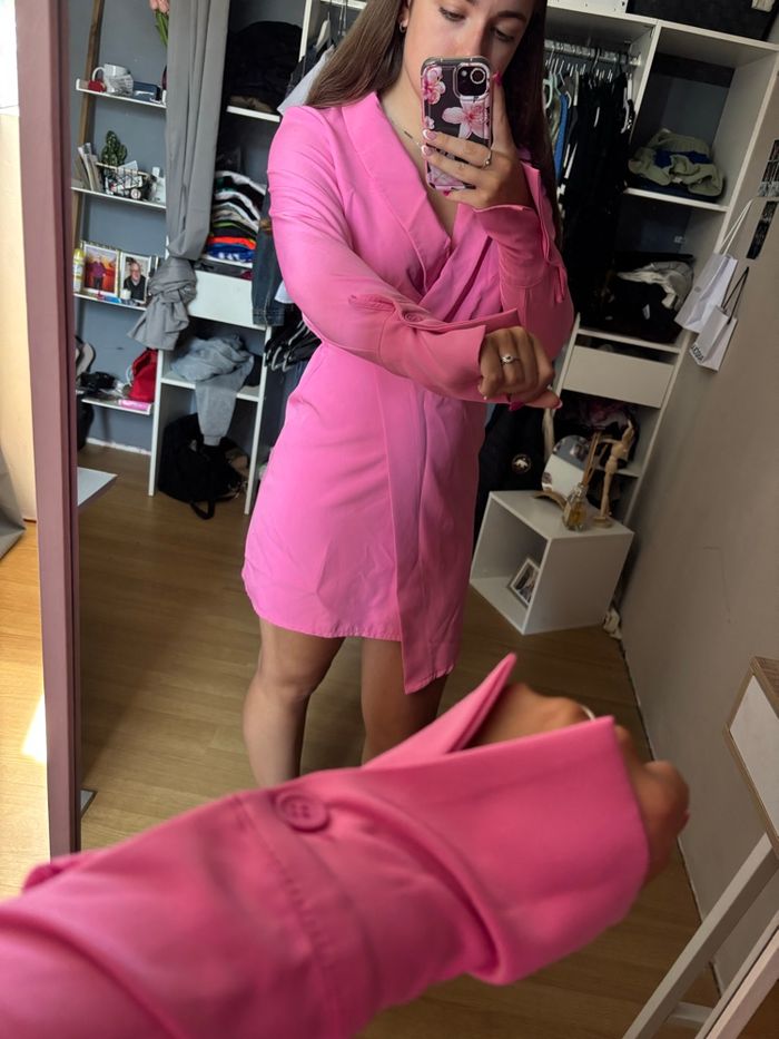 robe rose vintage - photo numéro 2