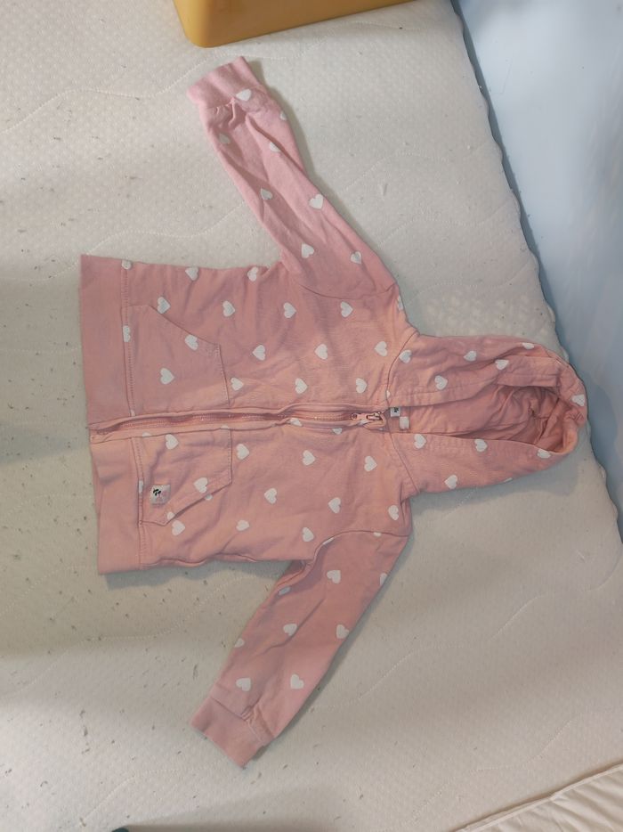 Tenue 4 ans jeans okaidi coeur et veste - photo numéro 2