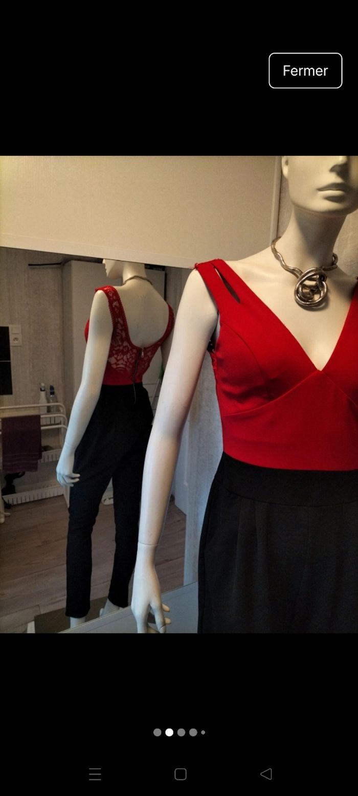 Combinaison dos dentelle - photo numéro 2