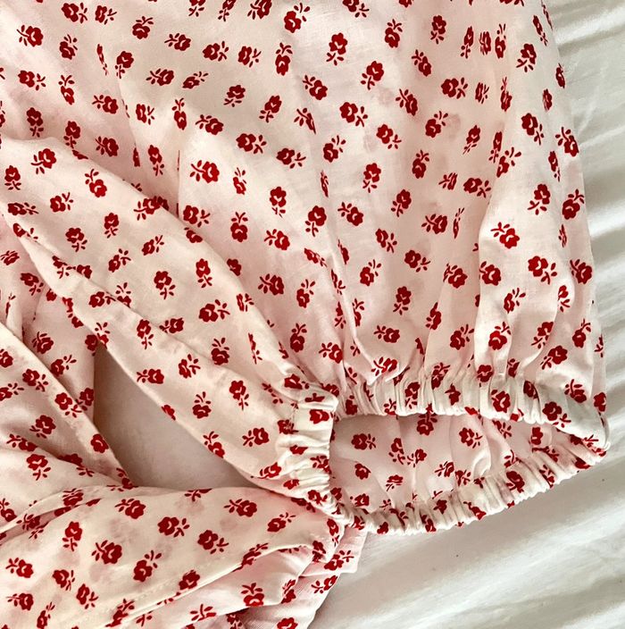 Blouse Bambino Claudie Pierlot imprimée fleurs Taille 36 - photo numéro 6