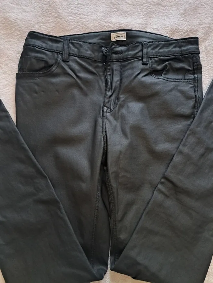 Pantalon cuire moulant - photo numéro 3