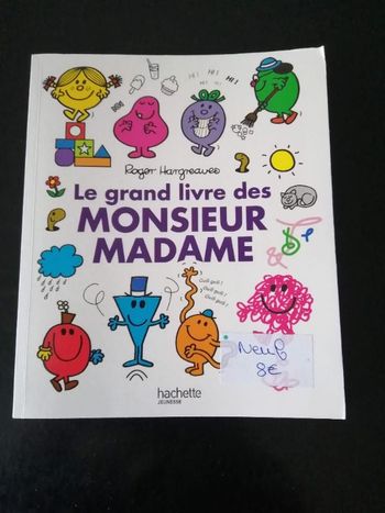 le grand livres des monsieur et madame hachette  neuf