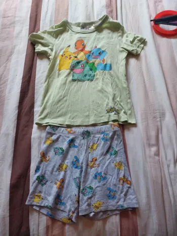 Pyjama short pokémon 122/128cm