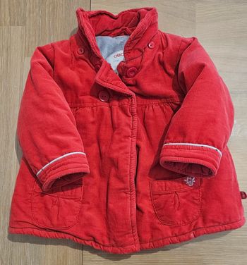 Manteau fille / 6 mois