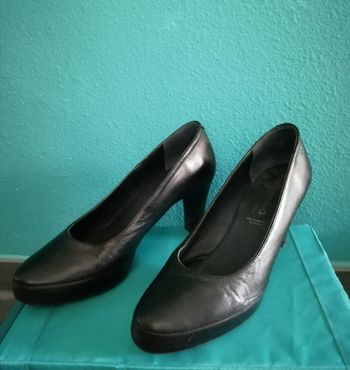 Escarpin en cuir