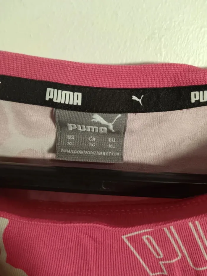 C12 t-shirt rose Puma XL - photo numéro 3