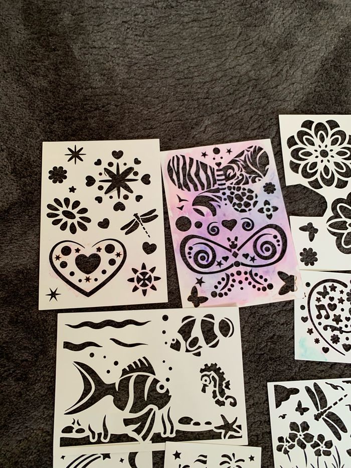 Lot de pochoirs - photo numéro 2