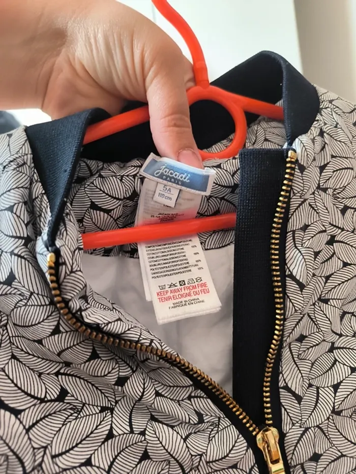 Veste jacadi enfant fille 5 ans - photo numéro 4
