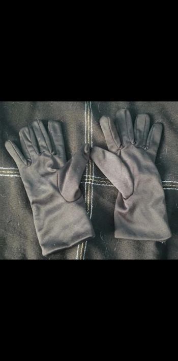 Gants noir taille Unique femme