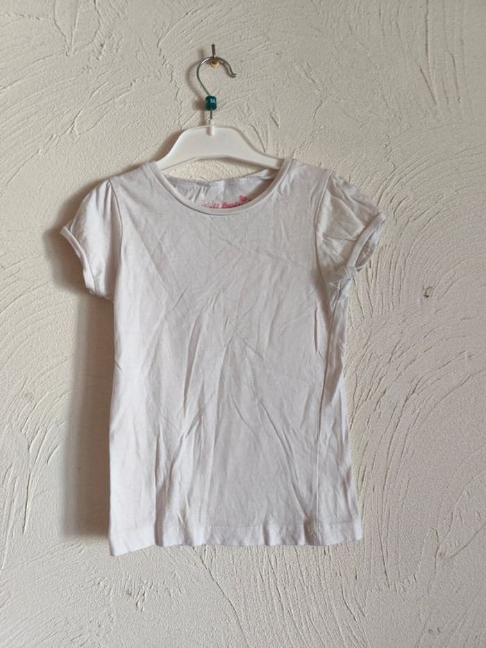 T-shirt manches courtes blanc