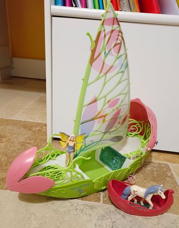 Schleich bateau fée
