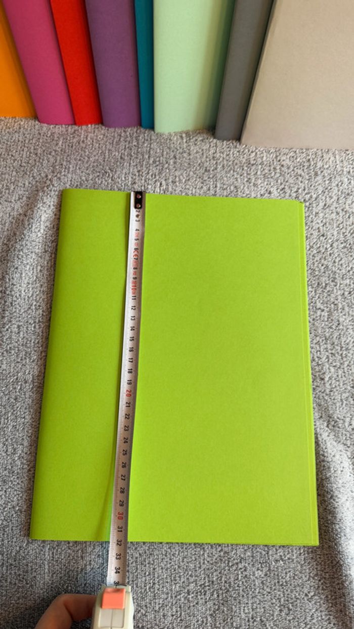 Ensemble de 6 chemises rigides vert - photo numéro 3