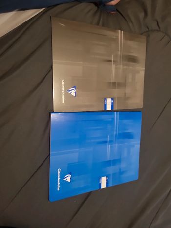 Lot 2 cahier 24x32 48 pages clairefontaine