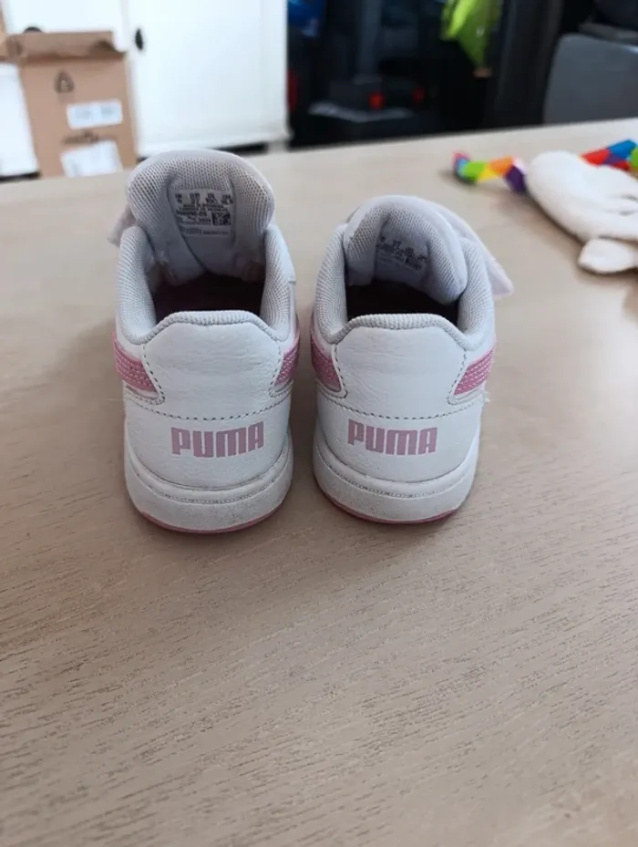 Baskets Puma P27 rose - photo numéro 3