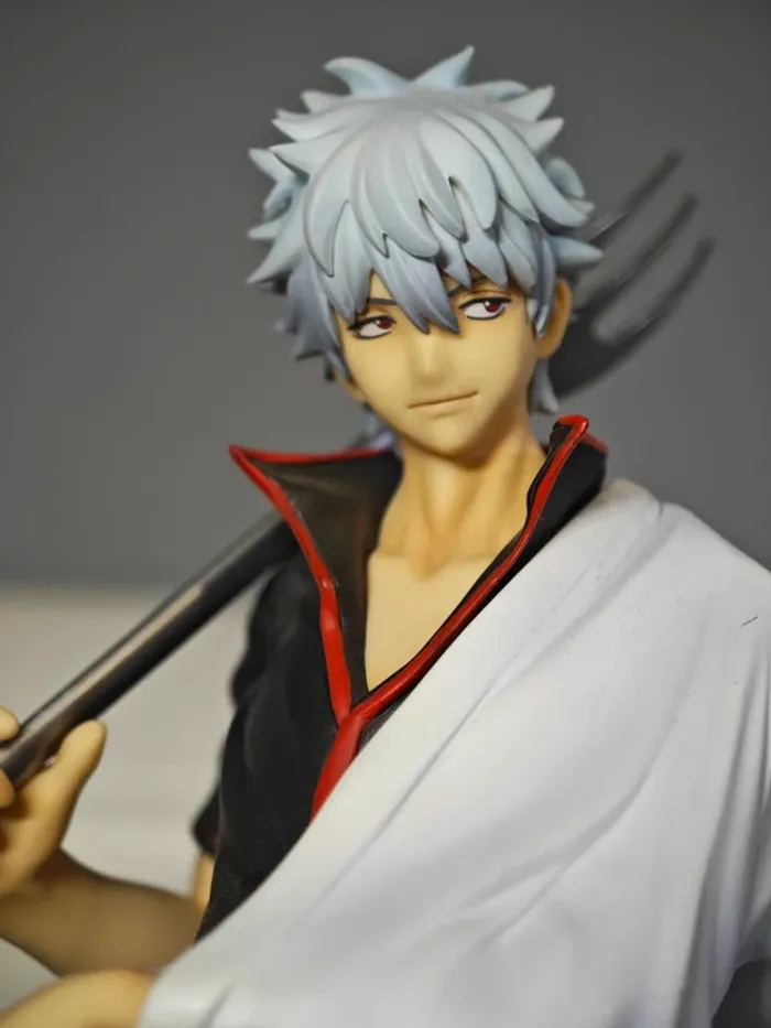 Figurine Gintama : Sakata Gintoki fourchette 21cm Megahouse sans boîte - photo numéro 5