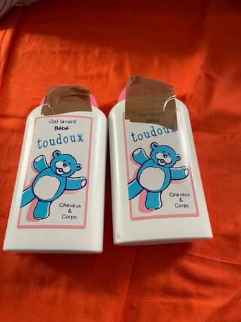 Lot de shampoings bébé