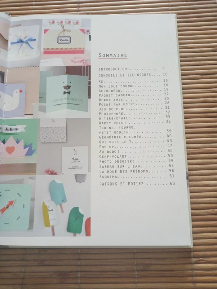 Livre Hachette cartes et faire part de naissance - photo numéro 4