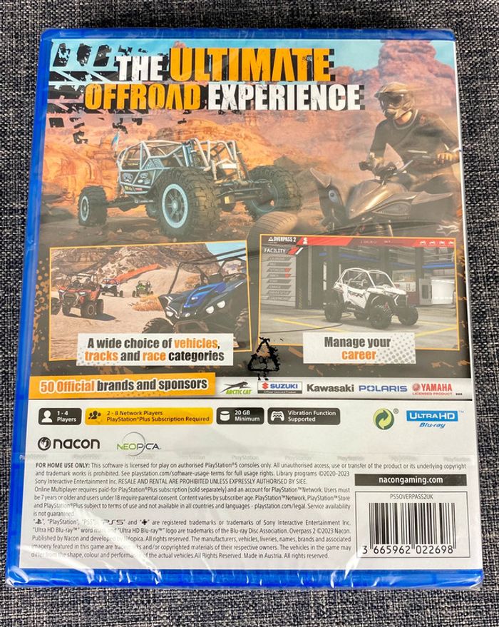 Overpass 2 Jeu vidéo PS5 PlayStation 5 NEUF sous blister / Sealed Brand New (prix Amazo: 36 eur) - photo numéro 4