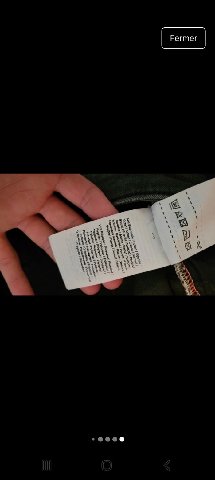 Short en jean noir S. Olivier - photo numéro 10