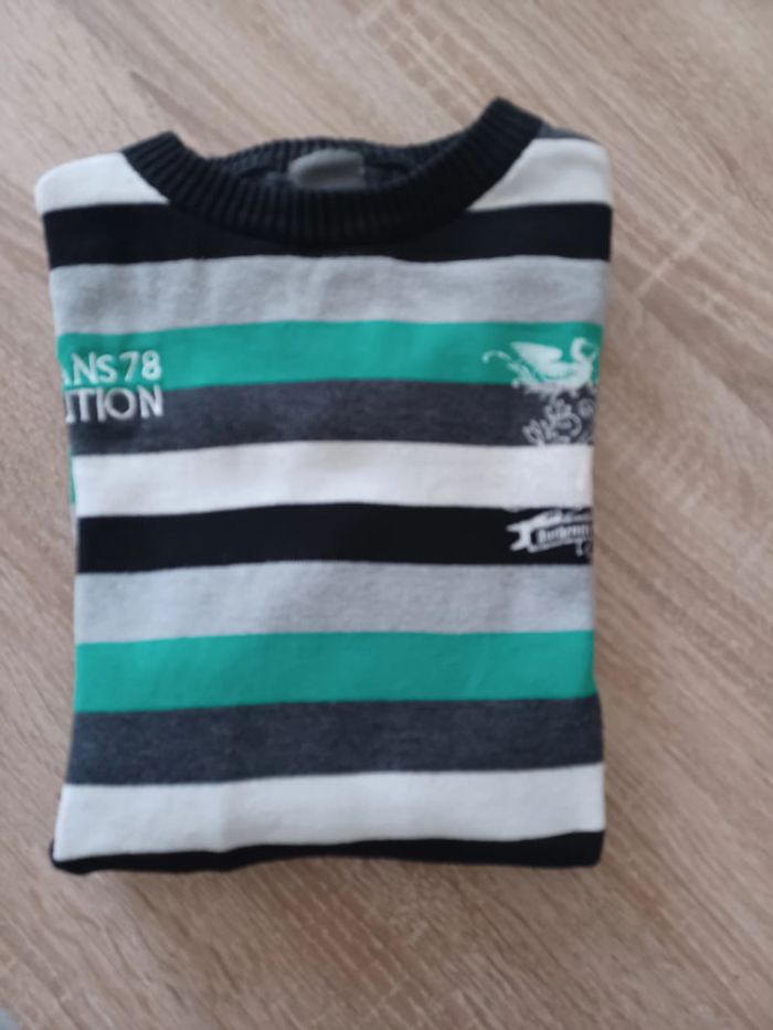 pull rayé taille s - photo numéro 6