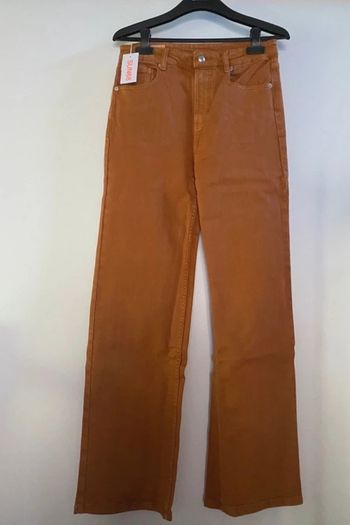 Pantalon Jean Sun68 coupe large coton taille 38 Neuf