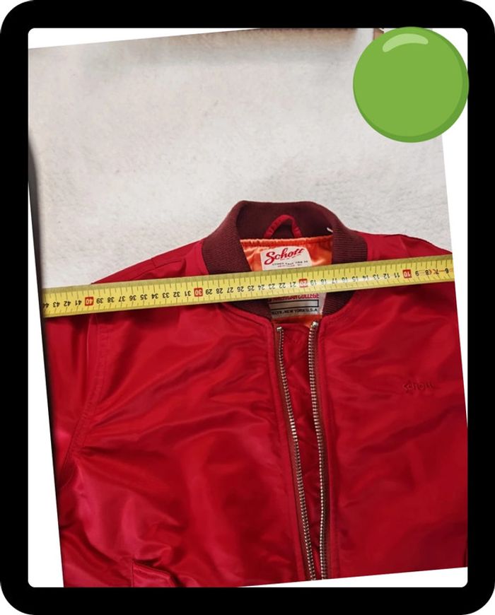 Bomber femme Schott Taille S - photo numéro 7