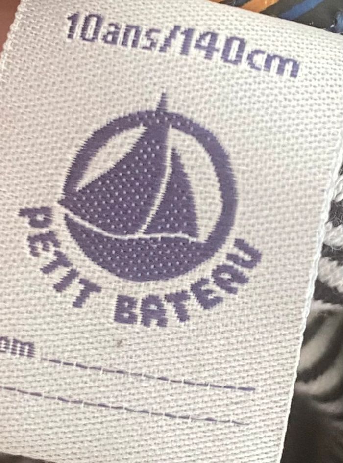 Veste imperméable taille 10 ans petit bateau - photo numéro 2
