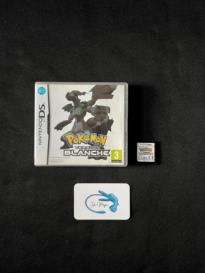 Jeux DS Pokémon Version Blanche : 49€