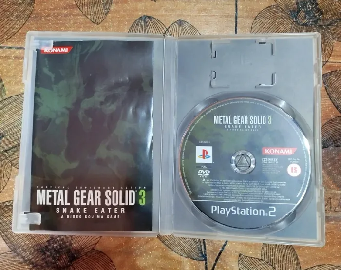 Jeu métal gear solid 3 playstation 2 - photo numéro 2