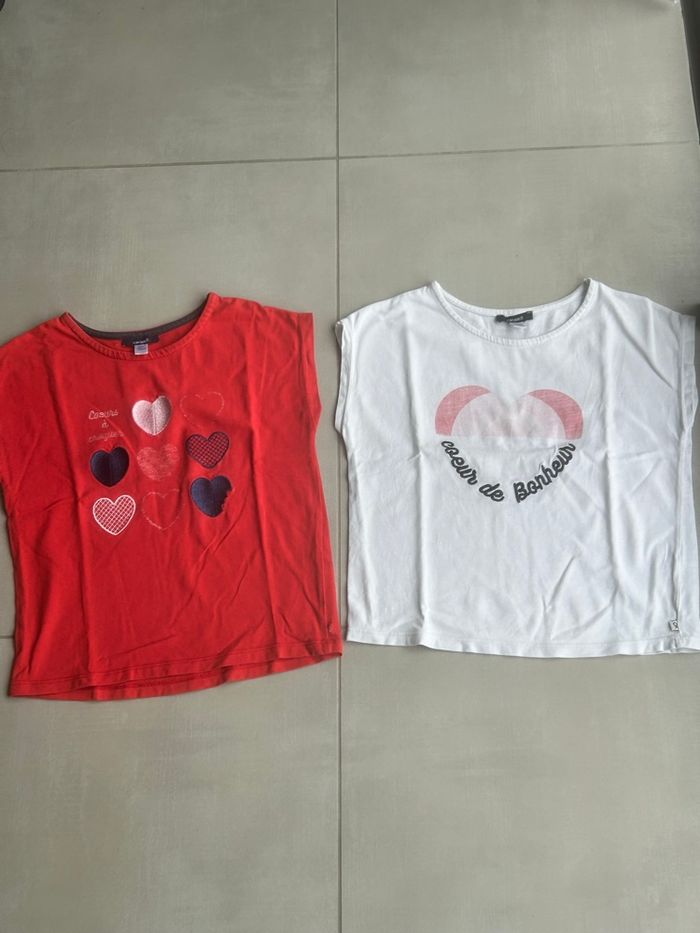 Lot de 2 T-shirts Okaïdi - photo numéro 2