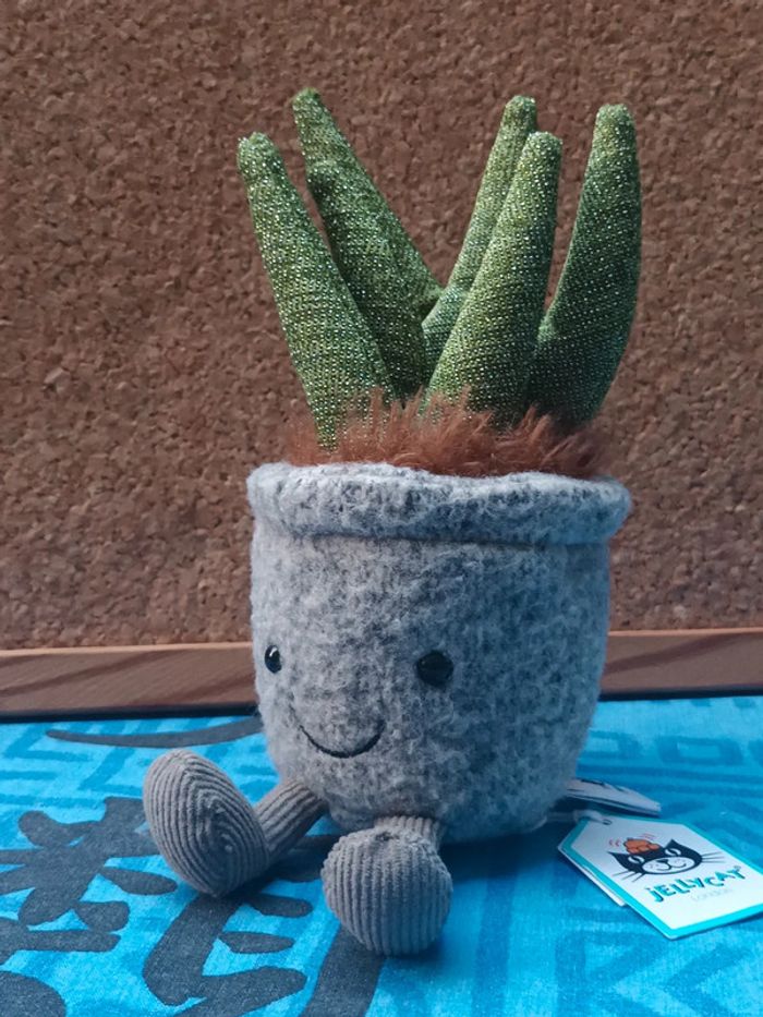 Peluche plante aloe silly succulente jellycat - photo numéro 6