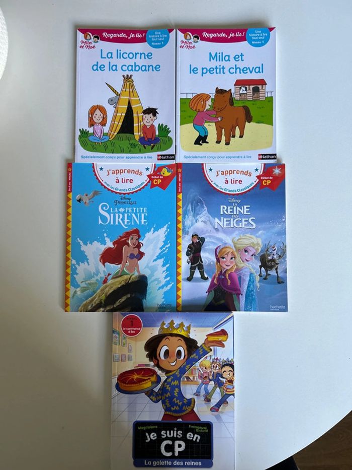 Lot livres j’apprends à lire niveau CP