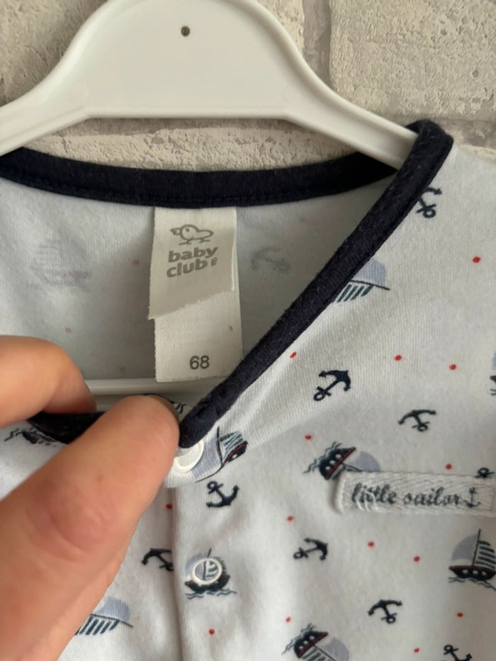 Pyjama C&A taille 6 mois - photo numéro 3