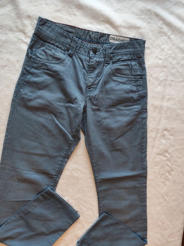 Jeans homme taille haute jambe large straight marque jules taille 36 - photo numéro 5