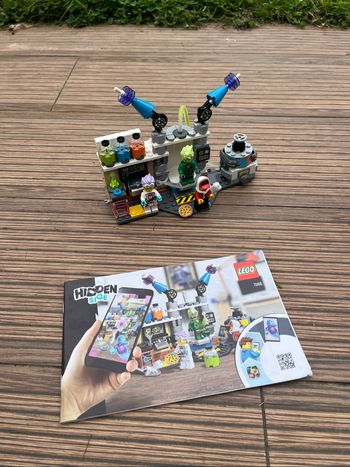 Lego laboratoire détecteur de fantôme 70418