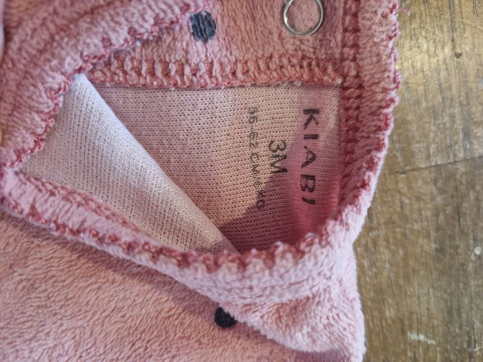 Pyjama velours - 3  mois - photo numéro 2