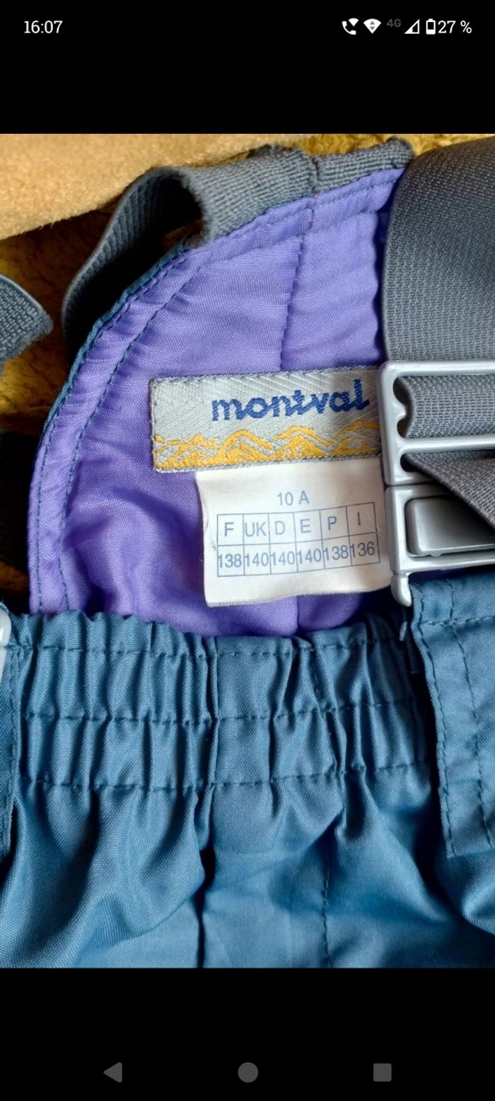 Combinaison ski mixte 10 ans - photo numéro 2