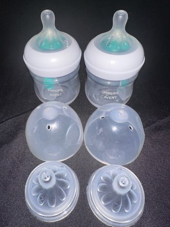 Lot de 2 biberons Philips AVENT natural response avec valve airfree