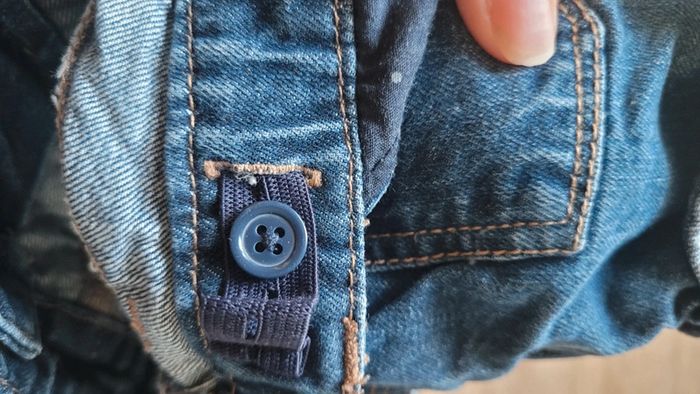 Salopette en jeans kiabi - photo numéro 2