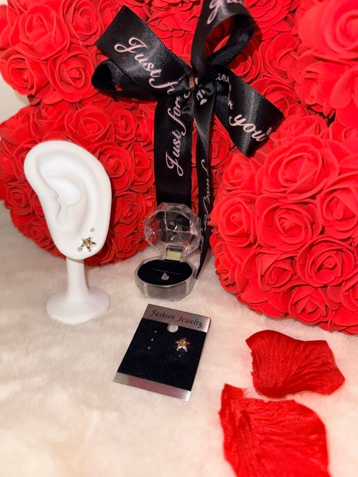 ⭐ Boucles d’oreilles étoile argentée – Élégantes et lumineuses ⭐ - photo numéro 2