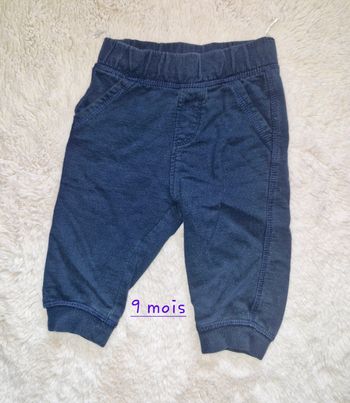 Pantalon garçon 9 mois
