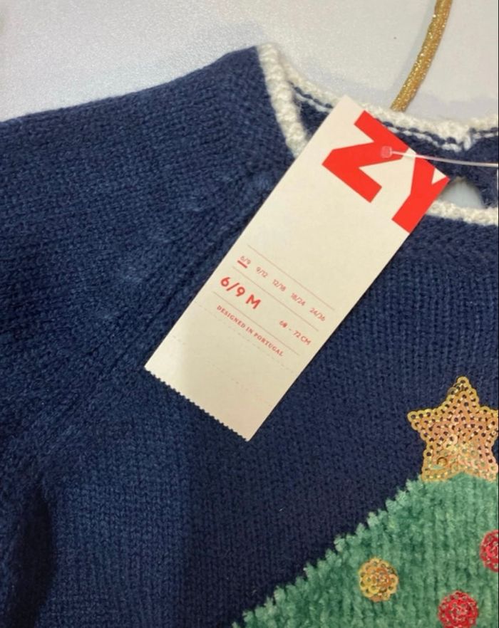 Pull bébé fille - neuf - Zippy - Taille 6 mois - photo numéro 3