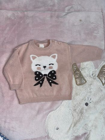 Pull chat bébé