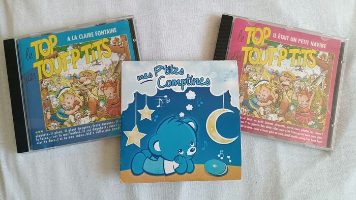Lot de 3 cd comptines bébé