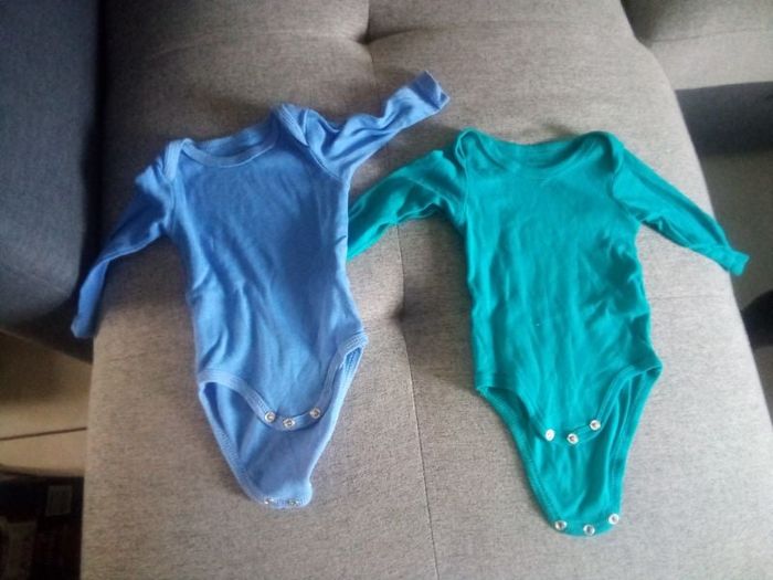 2 bodies manches longues
