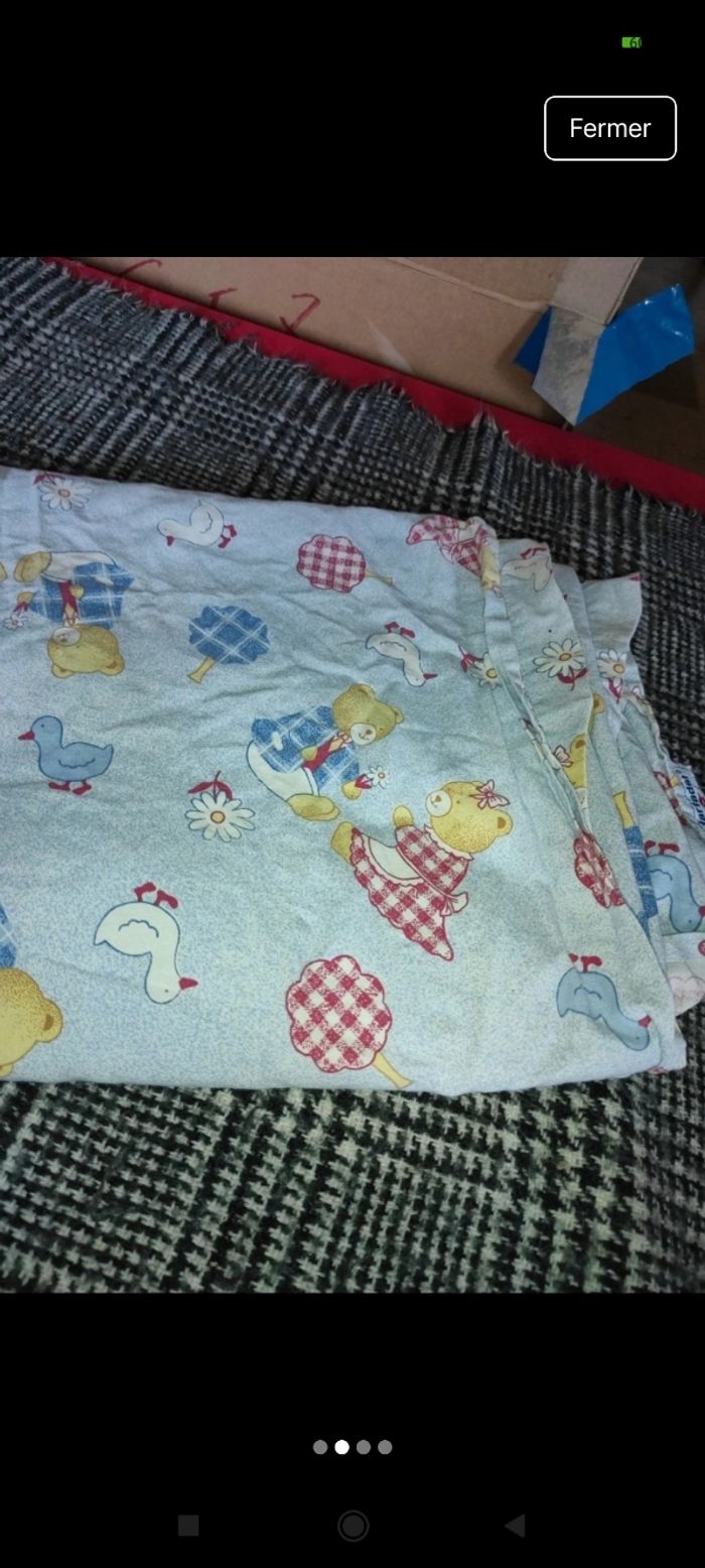 Drap lit bébé dr1 - photo numéro 4