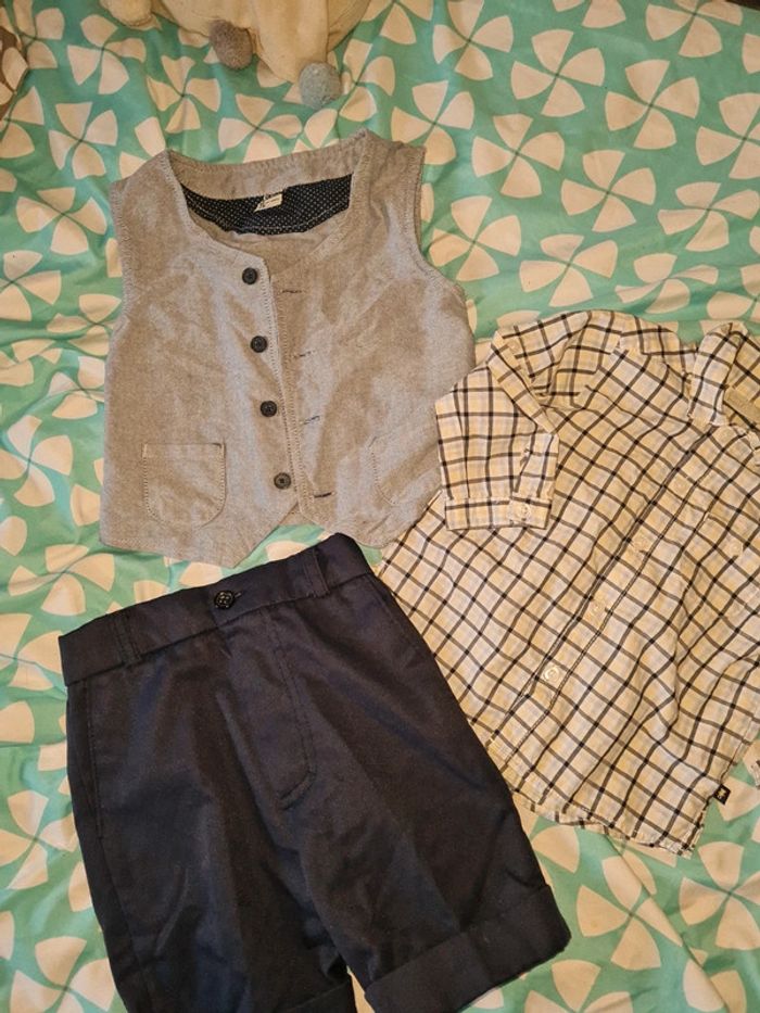 Ensemble habillé 12 mois excellent etat - photo numéro 4