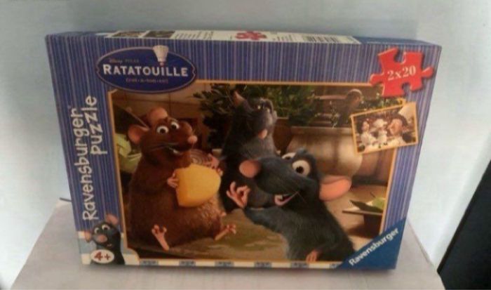 Puzzle Ratatouille 2x20 pièces Ravensburger - photo numéro 2